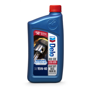 Chevron Delo® 400 SDE Heavy Duty Diesel Engine Oil 15W-40