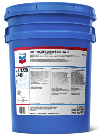 Chevron Delo® XLE Synthetic Blend 10W-30