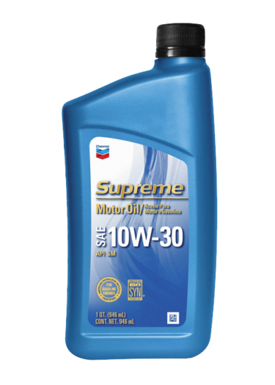 Chevron Supreme Motor Oil 10W-30