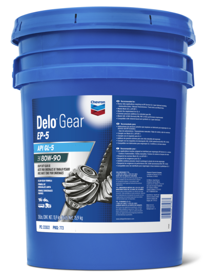 Chevron Delo® Gear EP-5 Gear Oil SAE 80W-90