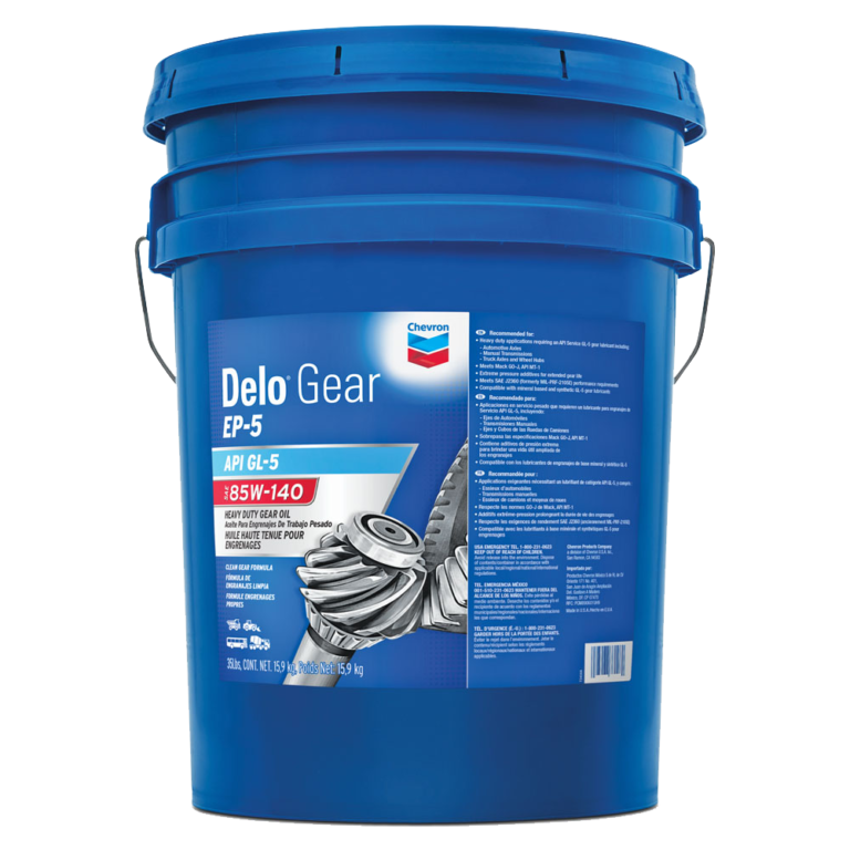 Chevron Delo Gear EP 5 Gear Oil SAE 85W 140 Santmyer Online Store toplube-ep-90-gear-oil-marineco