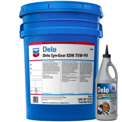 Chevron Delo® Syn-Gear XDM Gear Oil SAE 75W-90