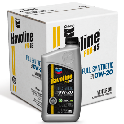 Havoline® PRO-DS® Full Synthetic Motor Oil 0W-20