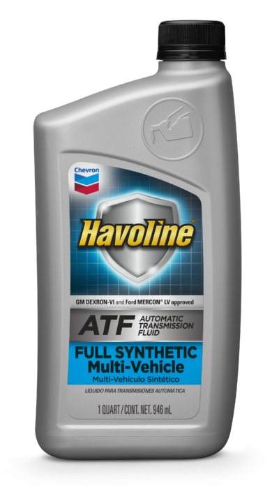 Havoline® Synthetic Multi-Vehicle Automatic Transmission Fluid (ATF)