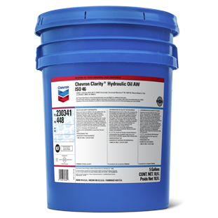 Chevron Clarity® Hydraulic Oil AW ISO 46