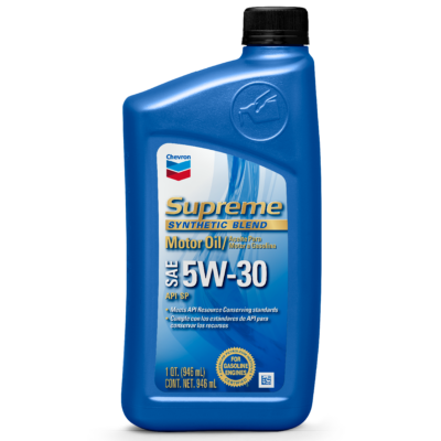 Chevron Synthetic Blend Motor Oil 5W-30