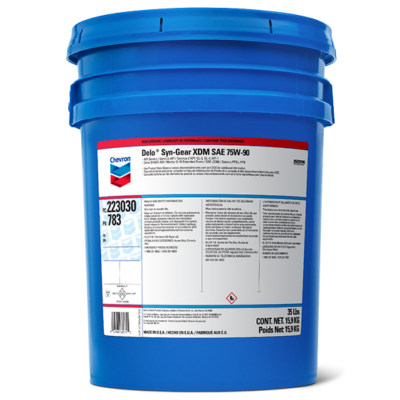 Chevron Delo® Syn-Gear XDM Gear Oil SAE 75W-90